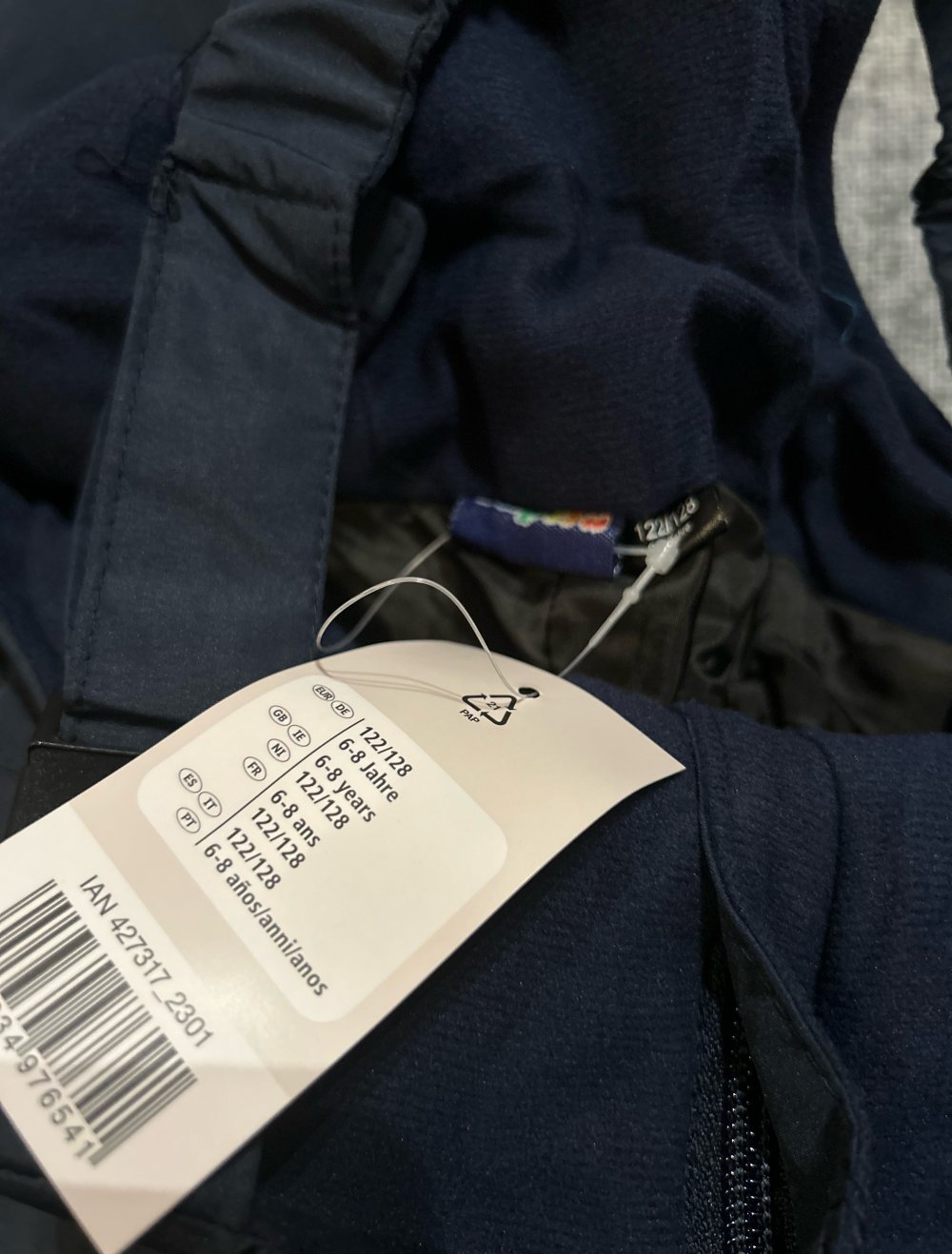 Schnee-/Regenhose neu