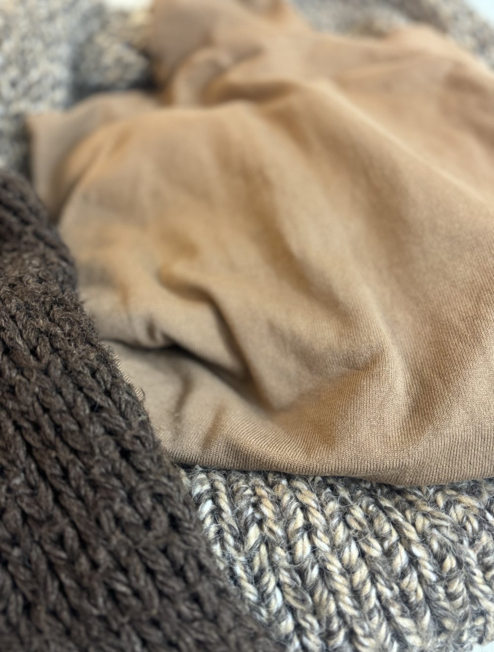 Pullover Braun Zara Größe M Wolle