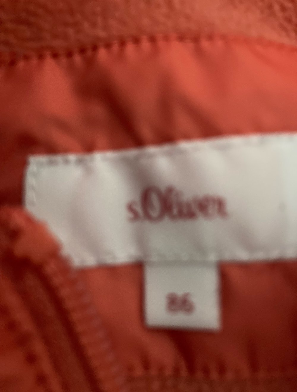 S Oliver Jacke Gr 86 Koralle
