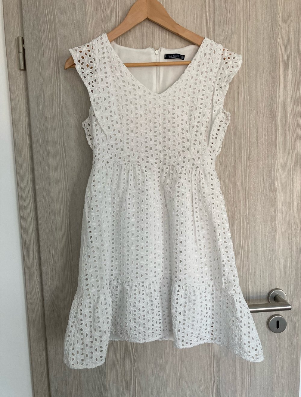 weißes Kleid Gr S