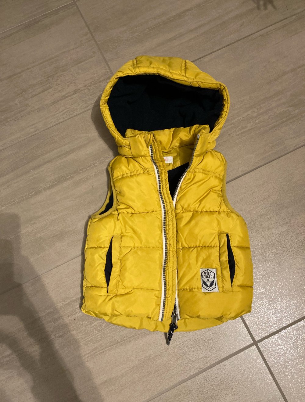 H&M Weste Gelb Gr 92