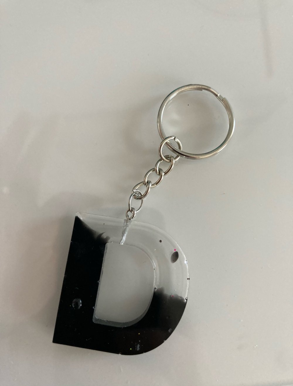 Schlüsselanhänger Buchstabe D