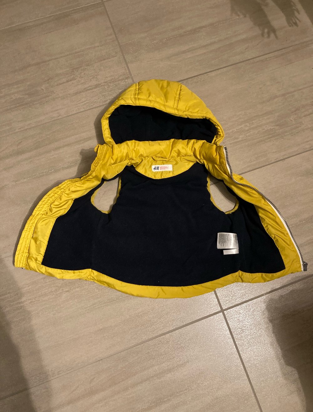 H&M Weste Gelb Gr 92