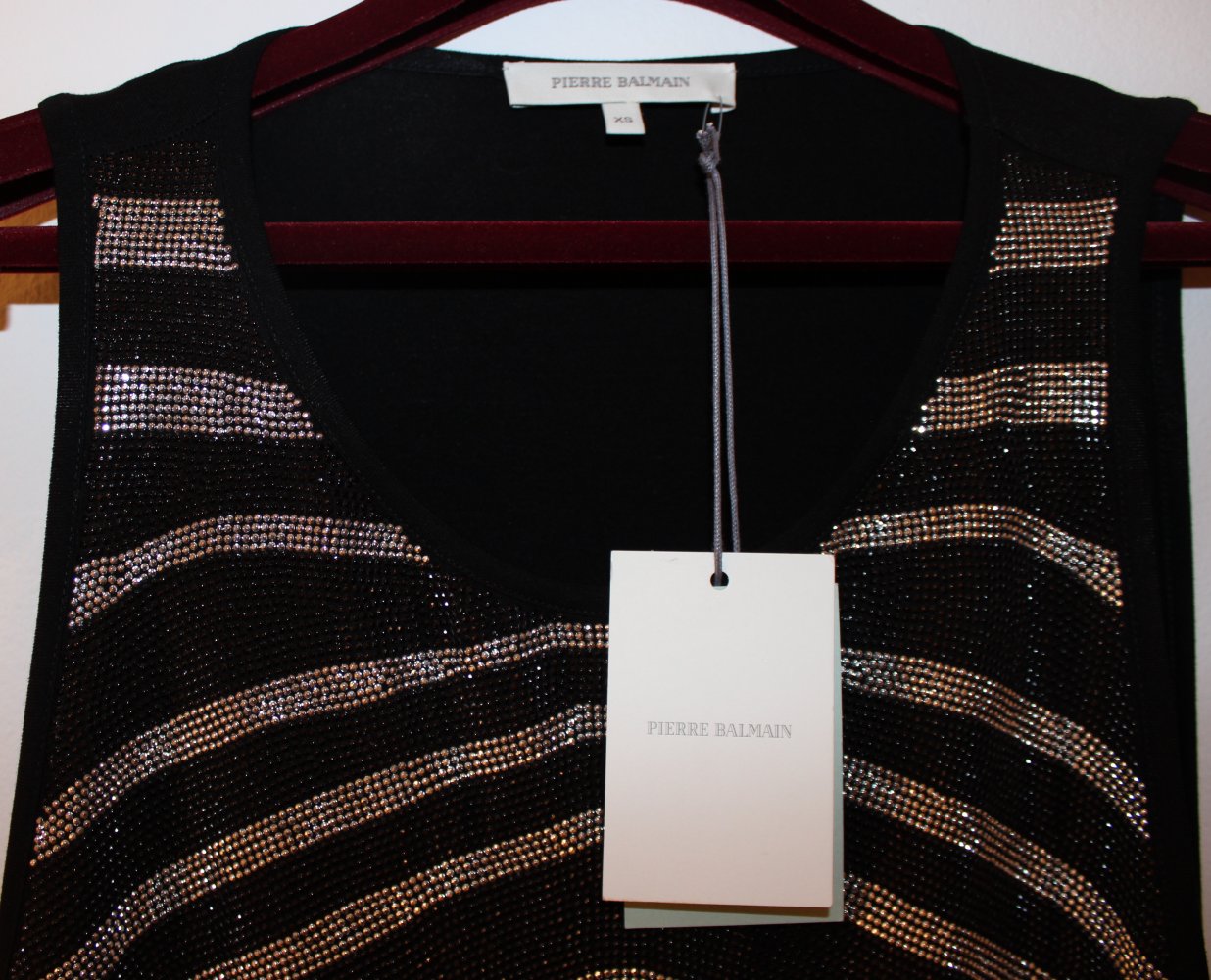 Pailetten-Kleid, schwarz/silber, Neu mit Etikett, Boutiquen-Preis: 699 €