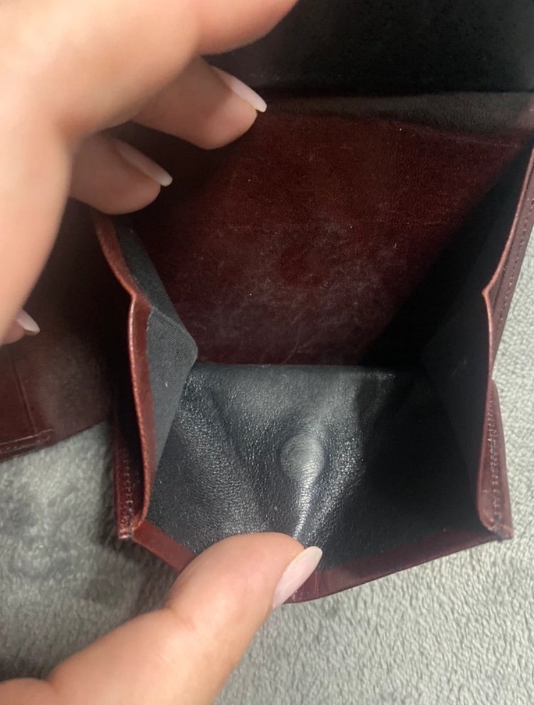 braun Büffel Geld Beutel