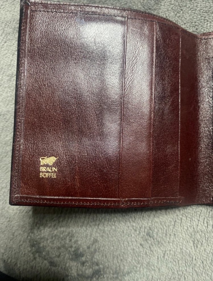 braun Büffel Geld Beutel