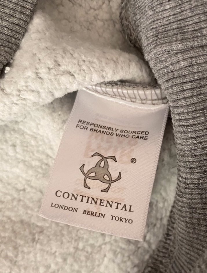 Hoodie Pullover Sweater Statement Meat Sucks Vegan Veggie wie neu Größe S grau grey