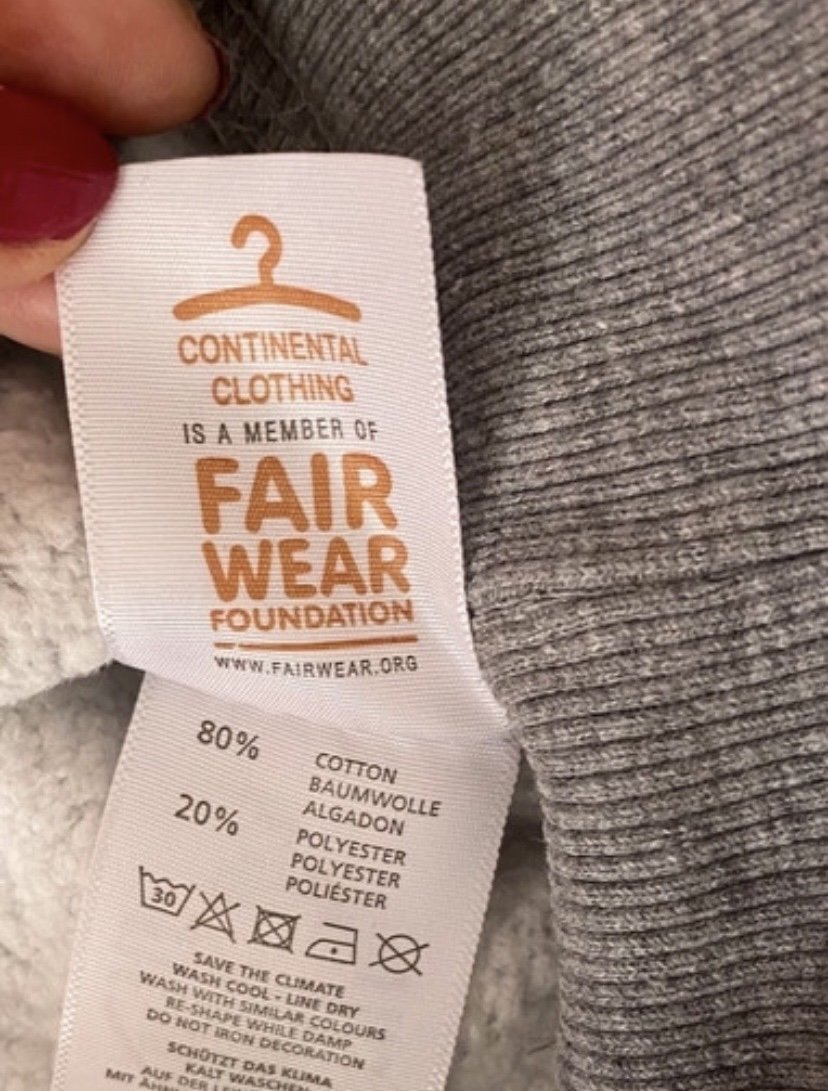 Hoodie Pullover Sweater Statement Meat Sucks Vegan Veggie wie neu Größe S grau grey