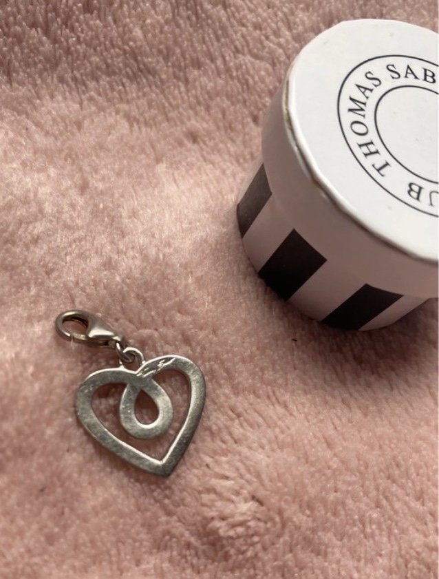 Thomas Sabo Charm Anhänger für Ketten Herz Heart Infinity Love Liebe Silber 925