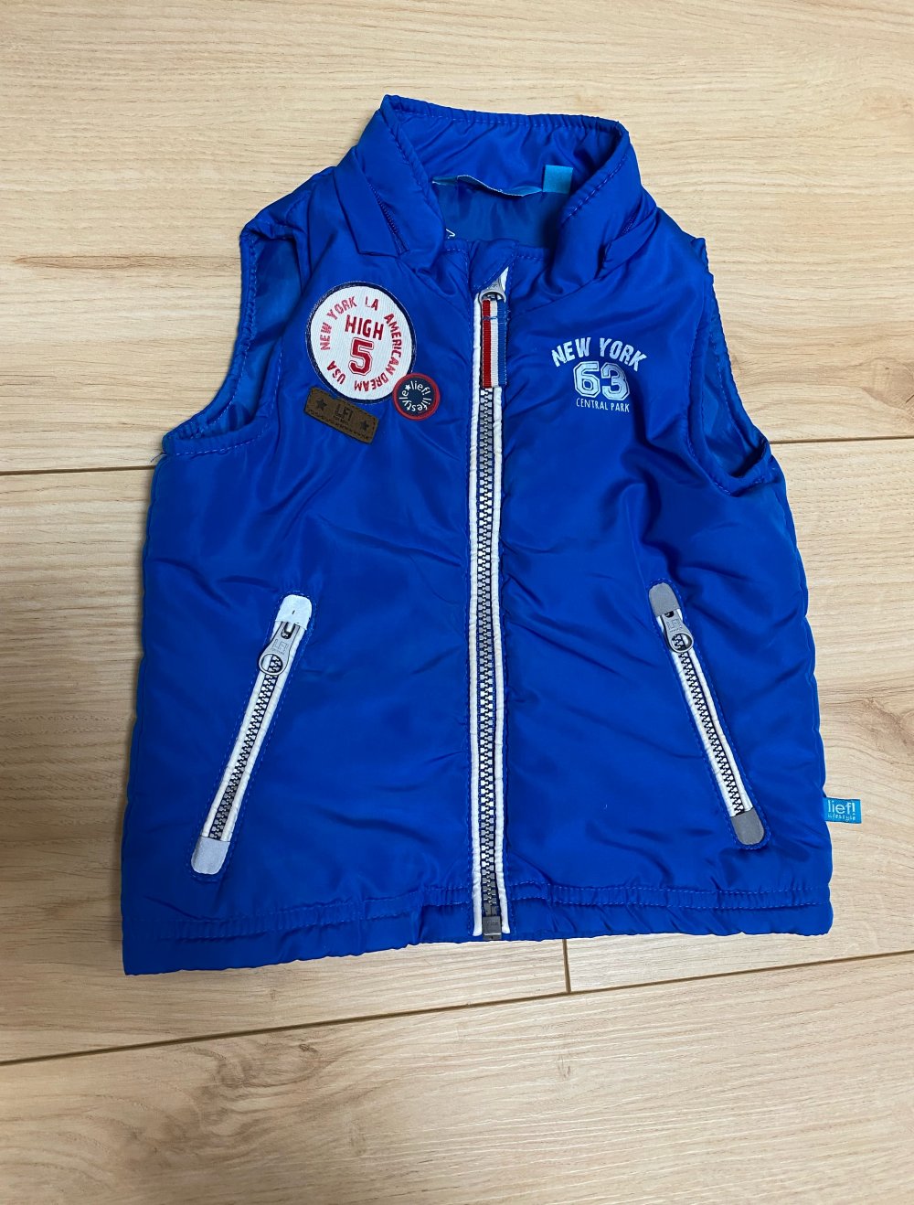 Weste mit Kapuze von lief! Gr. 68/74 Herbst Frühling Übergang