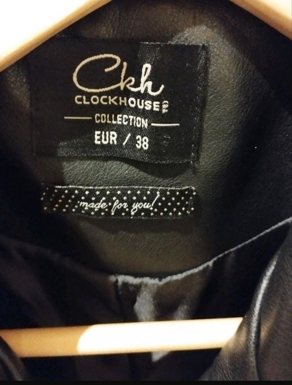 Lederjacke CLOCKHOUSE gr 38
