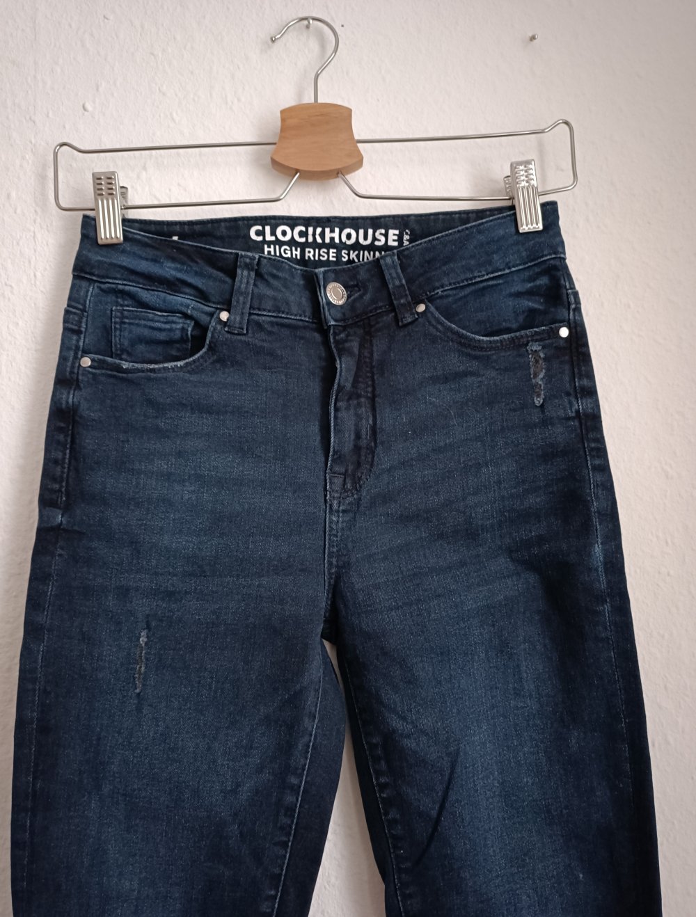 Dunkelblaue Jeans von Clockhouse