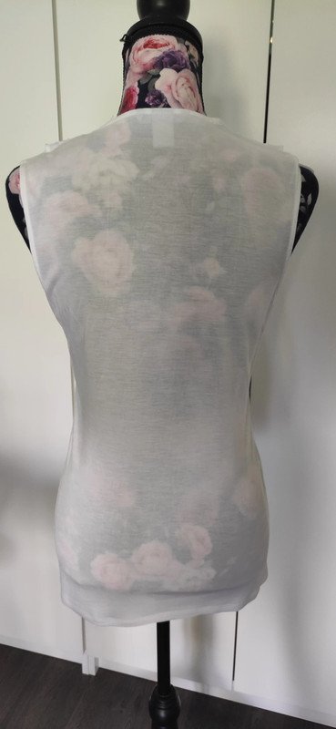 Blusentop mit Volants