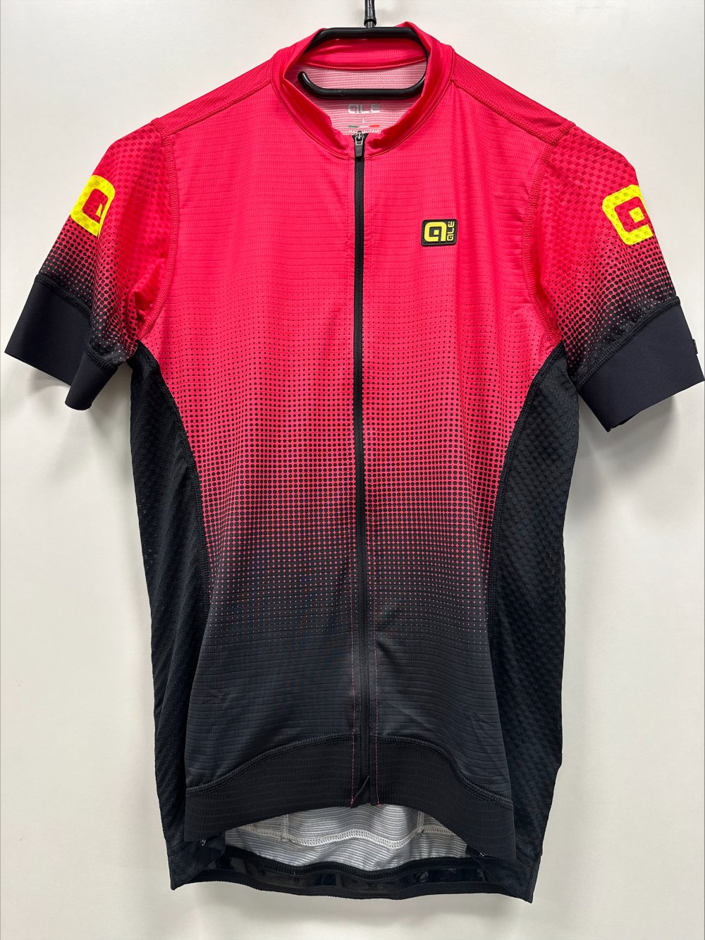 ALE Dots Lady Jersey schwarz/gerbera L