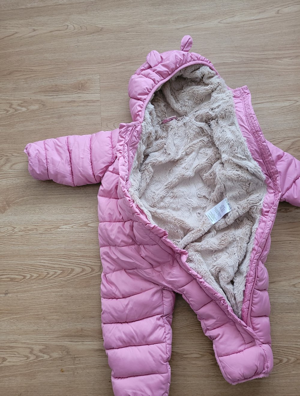 Schneeanzug/Skianzug mit Bären Ohren