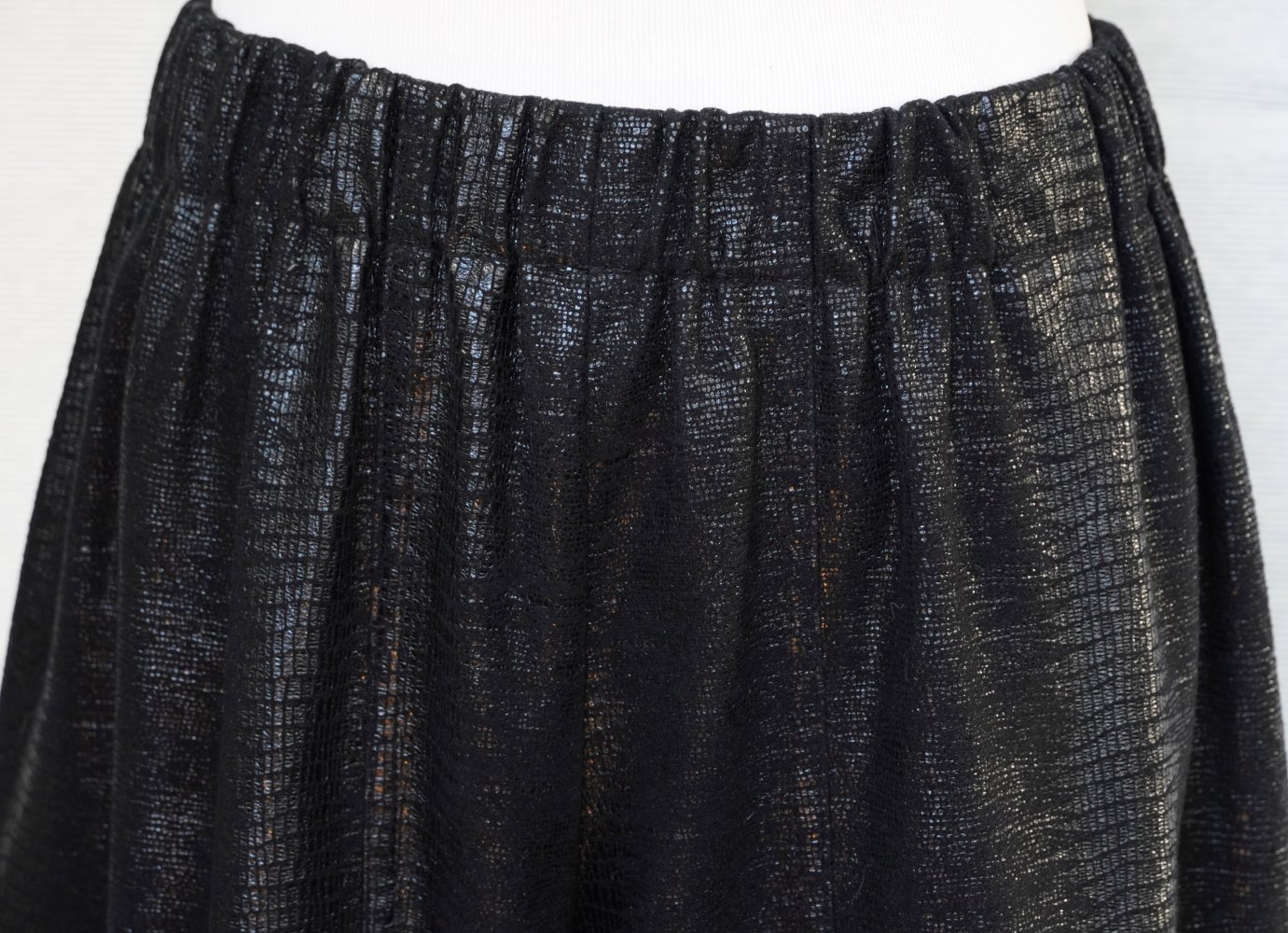 Hosenrock Gr. 40-46 Culotte Transparente knöchellange Hose