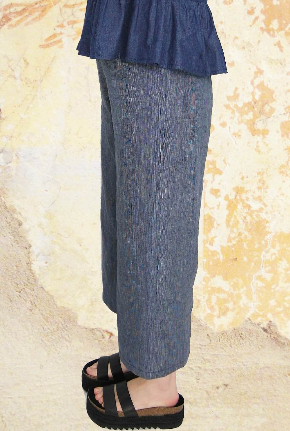 Leinenhose Oska Gr. 36 - 38 Culotte