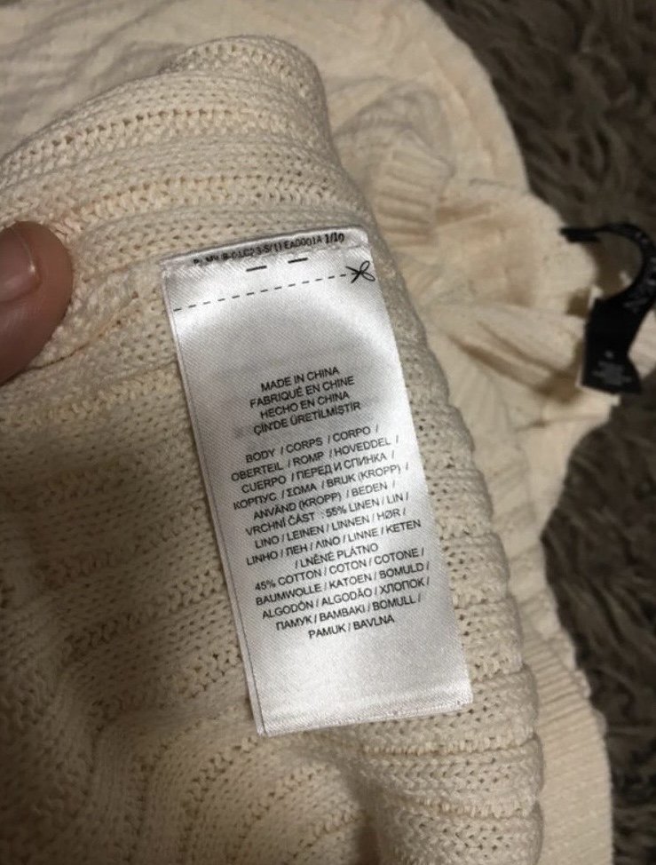 Ralph Lauren leinen-wolle Shirt