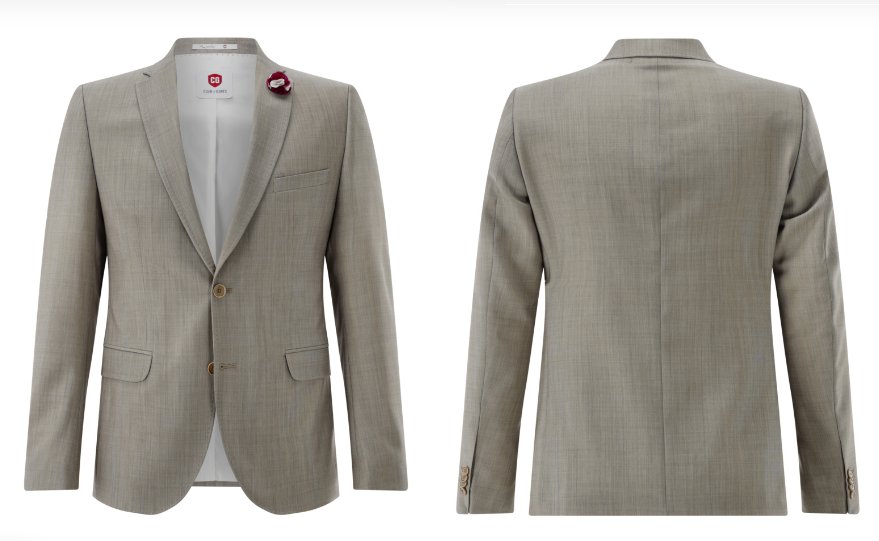 Club Of Gents - Schurwolle Hochzeitsanzug CG Patrick - 3-teilig