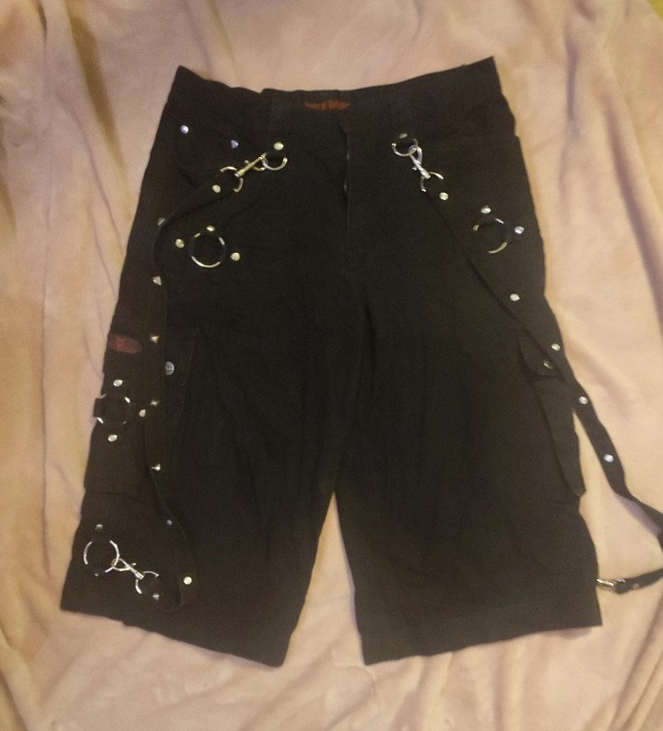 Goth Punk Emo Shorts