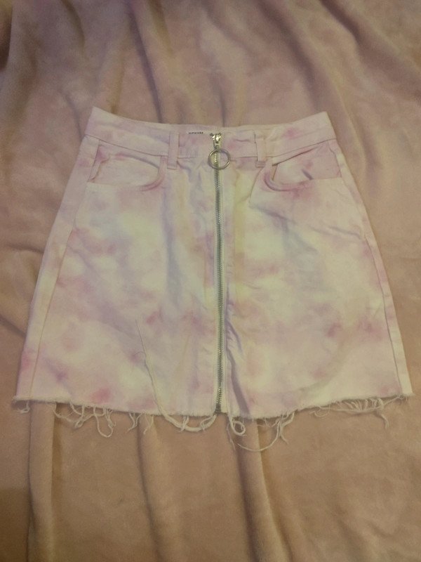 Mini Rock Batik rosa