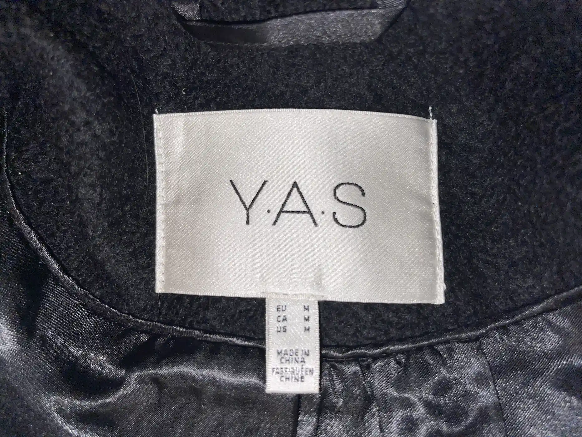 Y.A.S double breasted women's overcoat