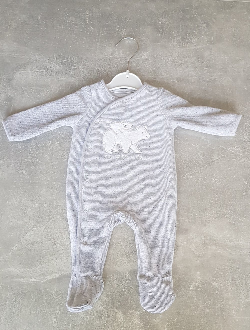 Schlafstrampler #Eisbären Gr.56