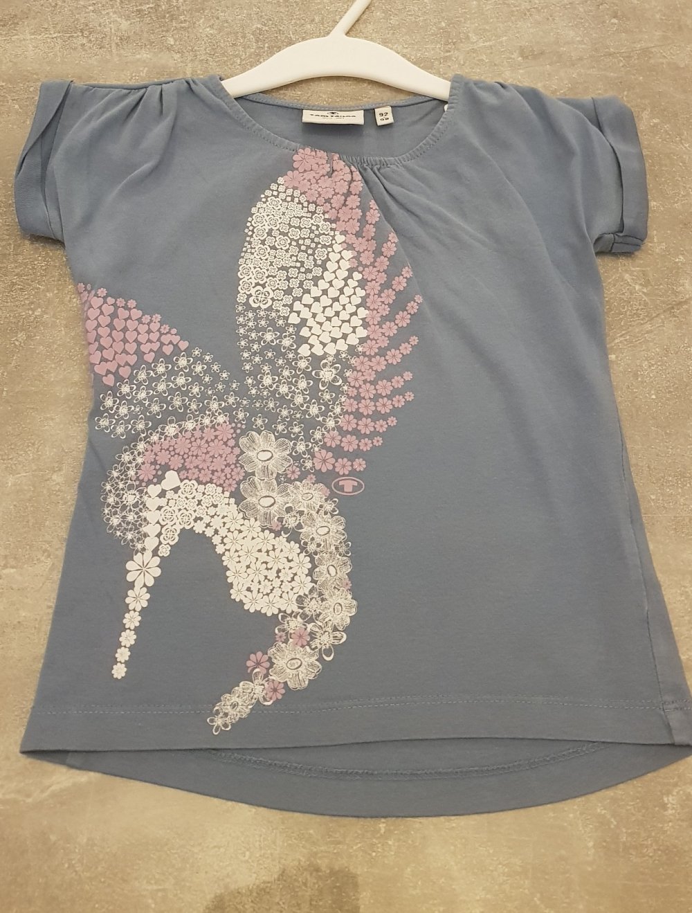 T-Shirt Tom Tailor Gr.92/98 #hellblau