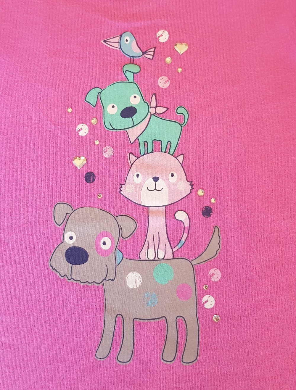 Langarmshirt Gr.68 #salt and pepper #Tiere