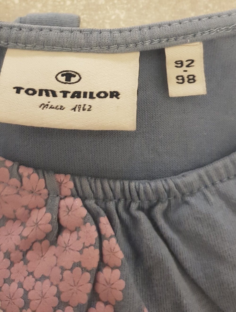 T-Shirt Tom Tailor Gr.92/98 #hellblau