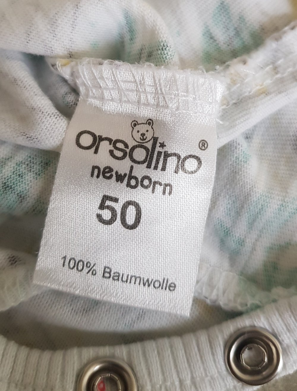 Orsolino Spieler kurzer Strampler Romper Gr.50 Neu