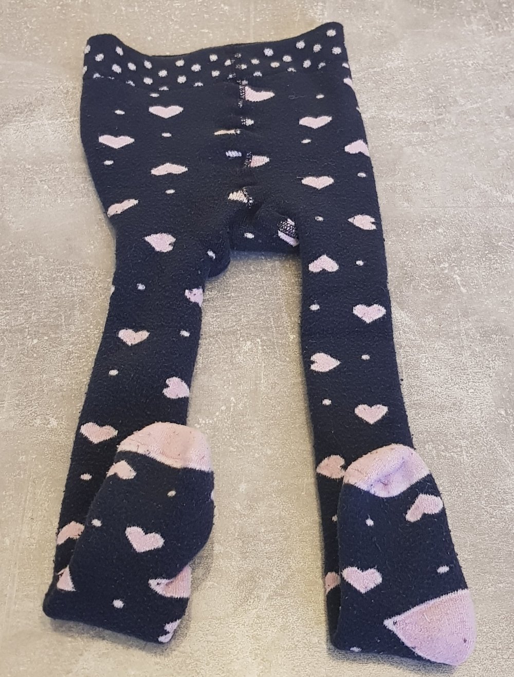 Thermo Strumpfhose #Herzen Gr.86/92 #Pusblu