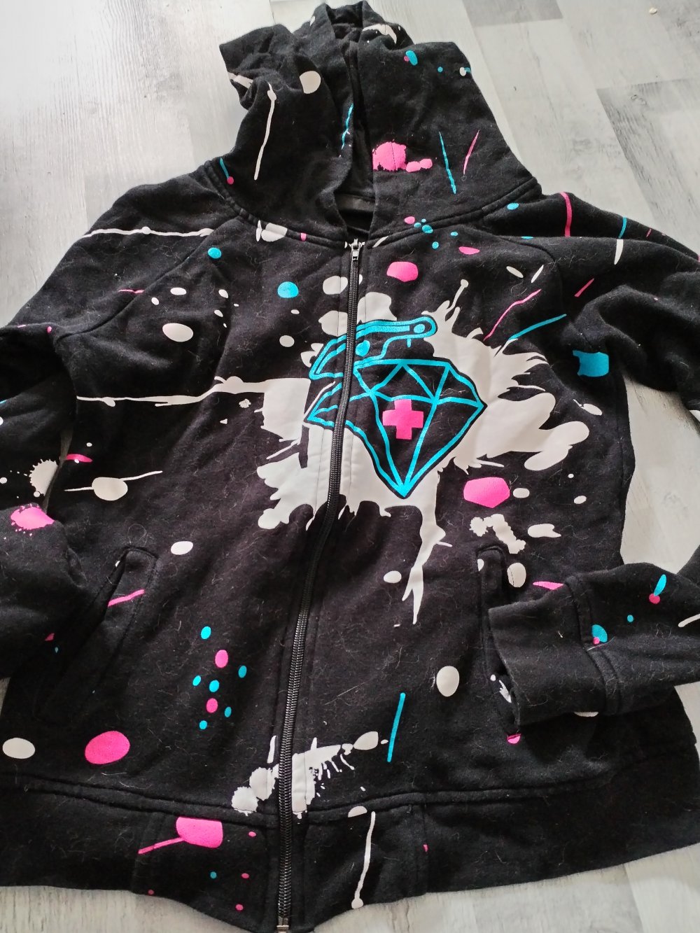 Poizen industries emo punk gothic y2k Jacke gr m/l