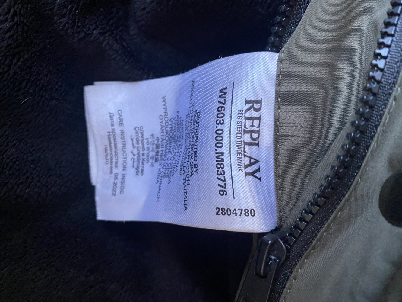 Parka von der Marke Replay