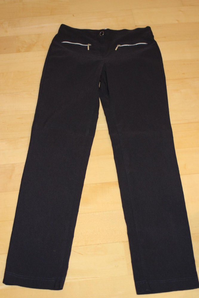 Schmale Hose, dunkelblau, Größe 36