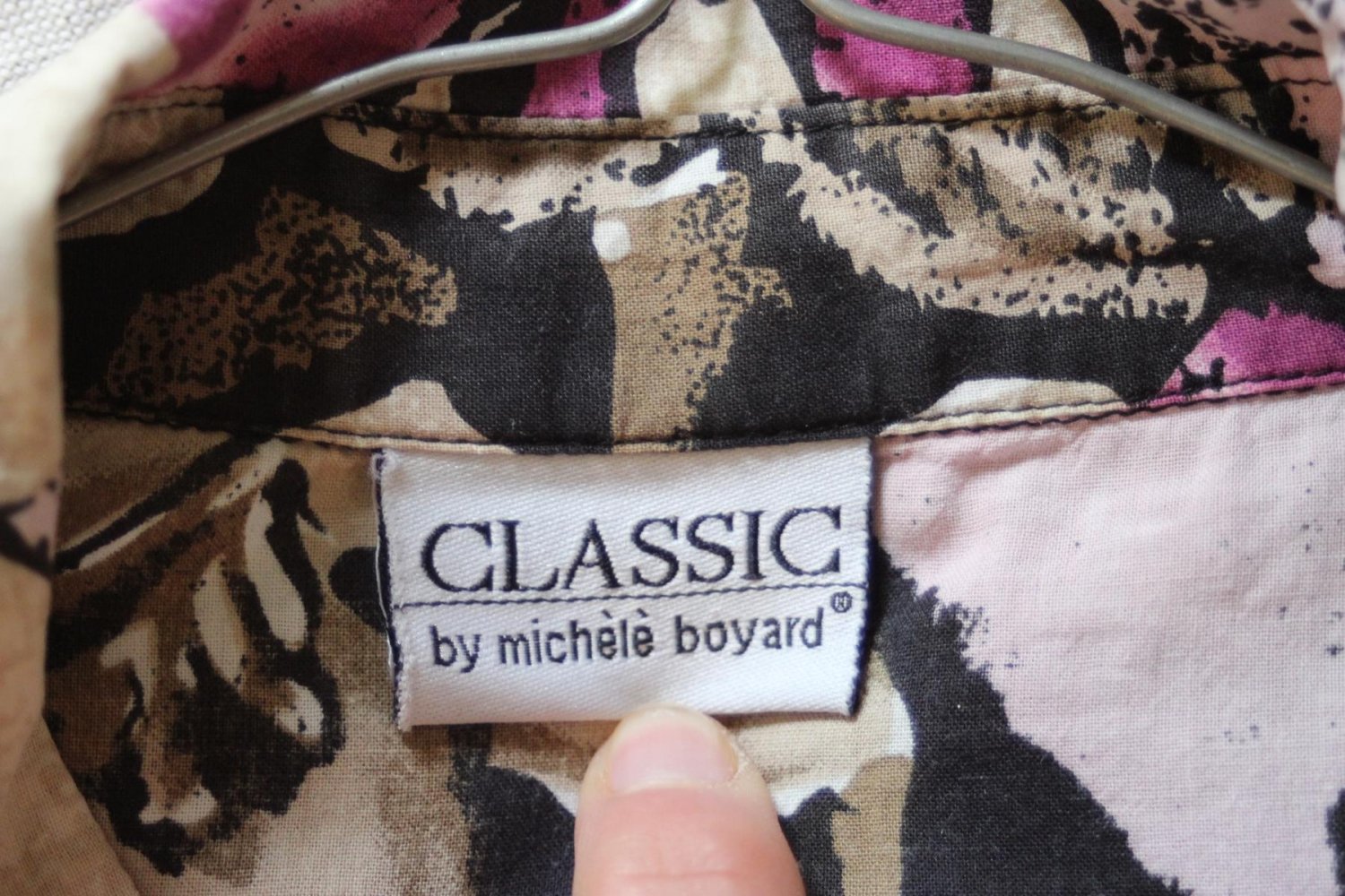 Bluse, Blumenprint, Größe 48