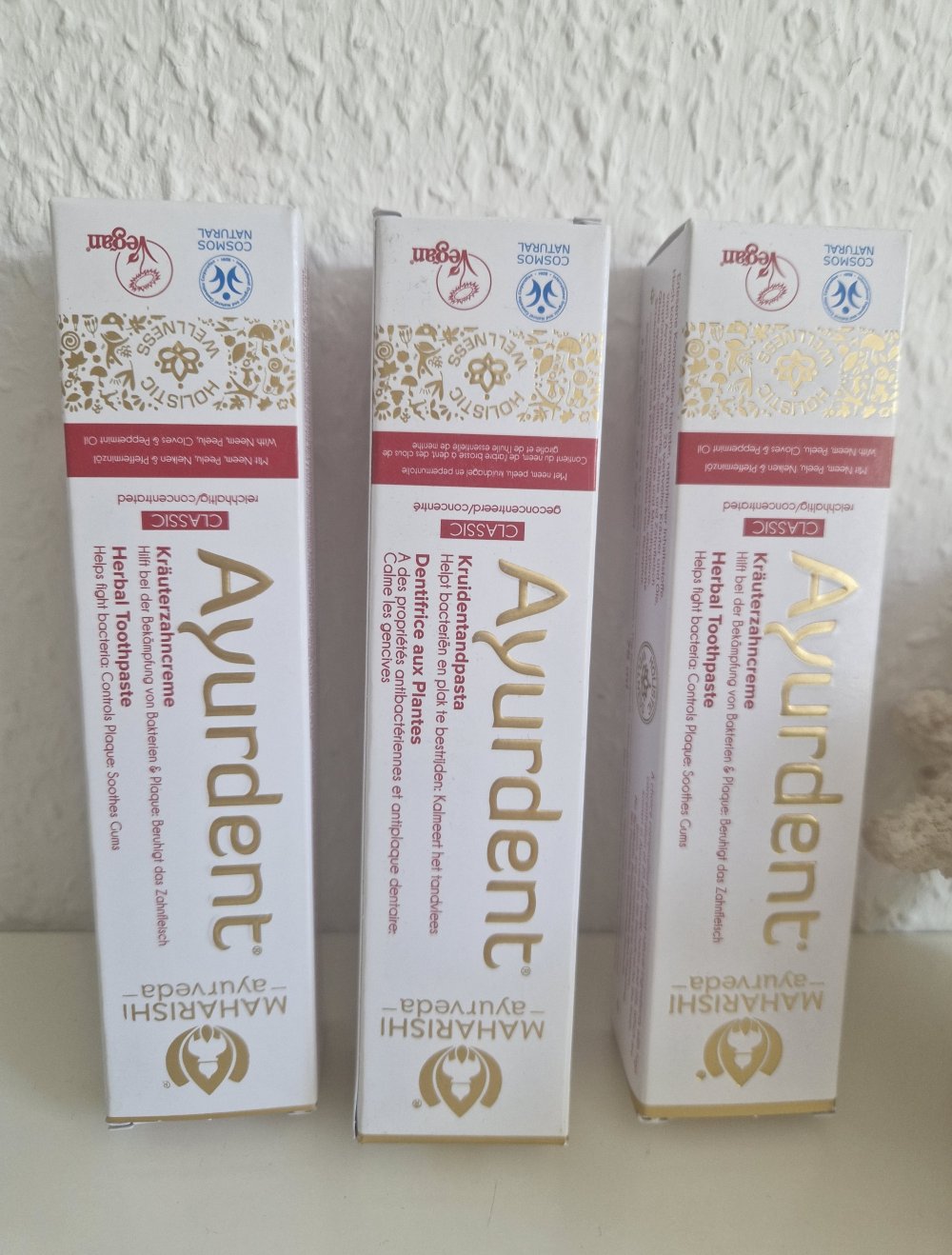 3x Ayurvedische Zahncreme neu