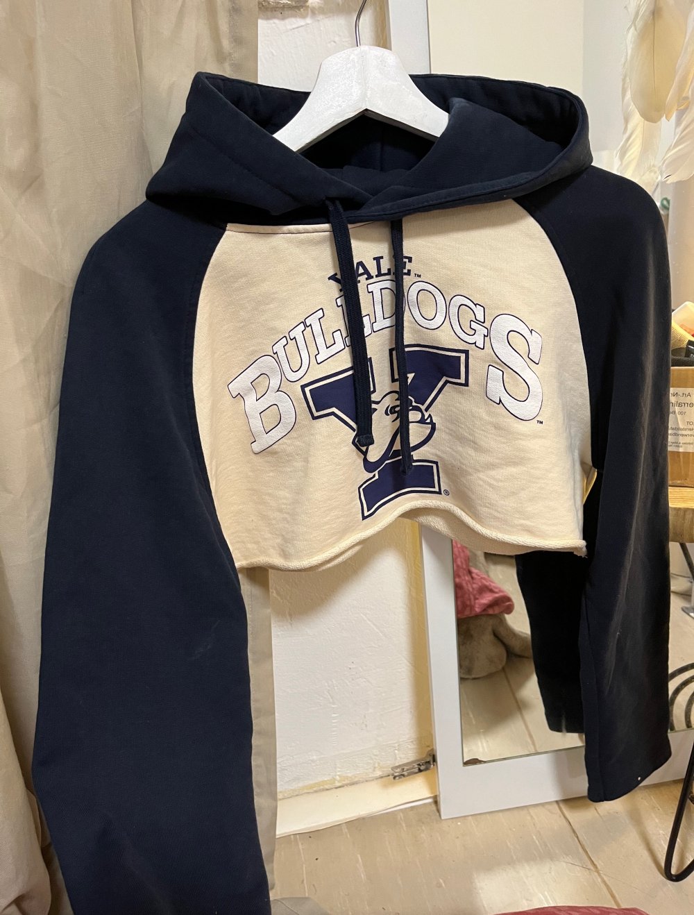 Hoodie cropped ZaraxYALE University