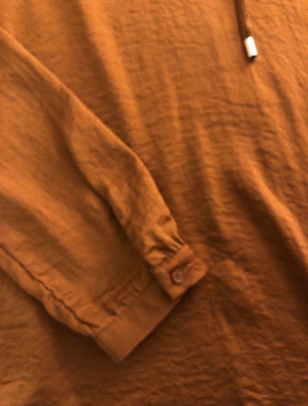 Bluse Gr. M in Farbe Kupfer