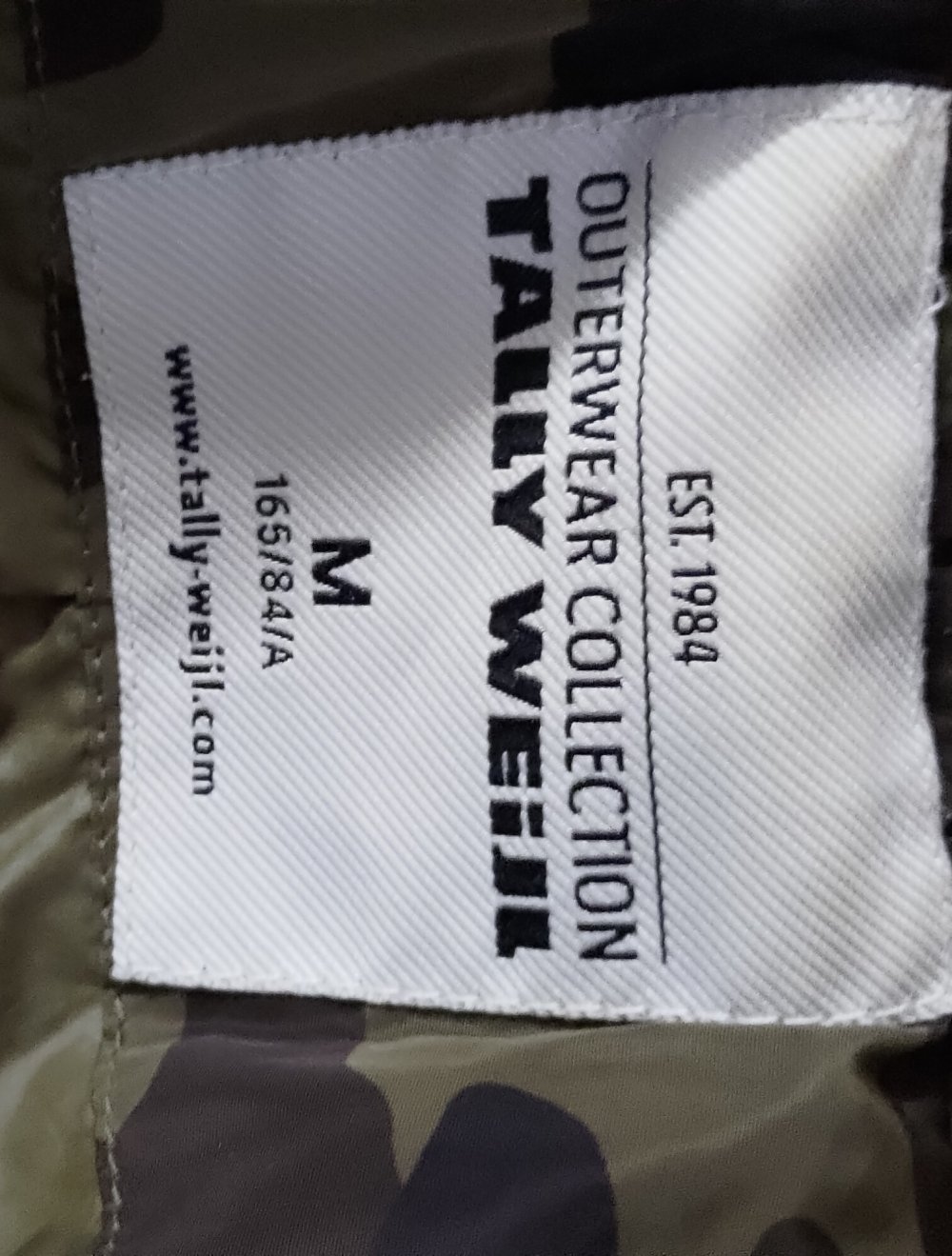 warme lange Winterjacke