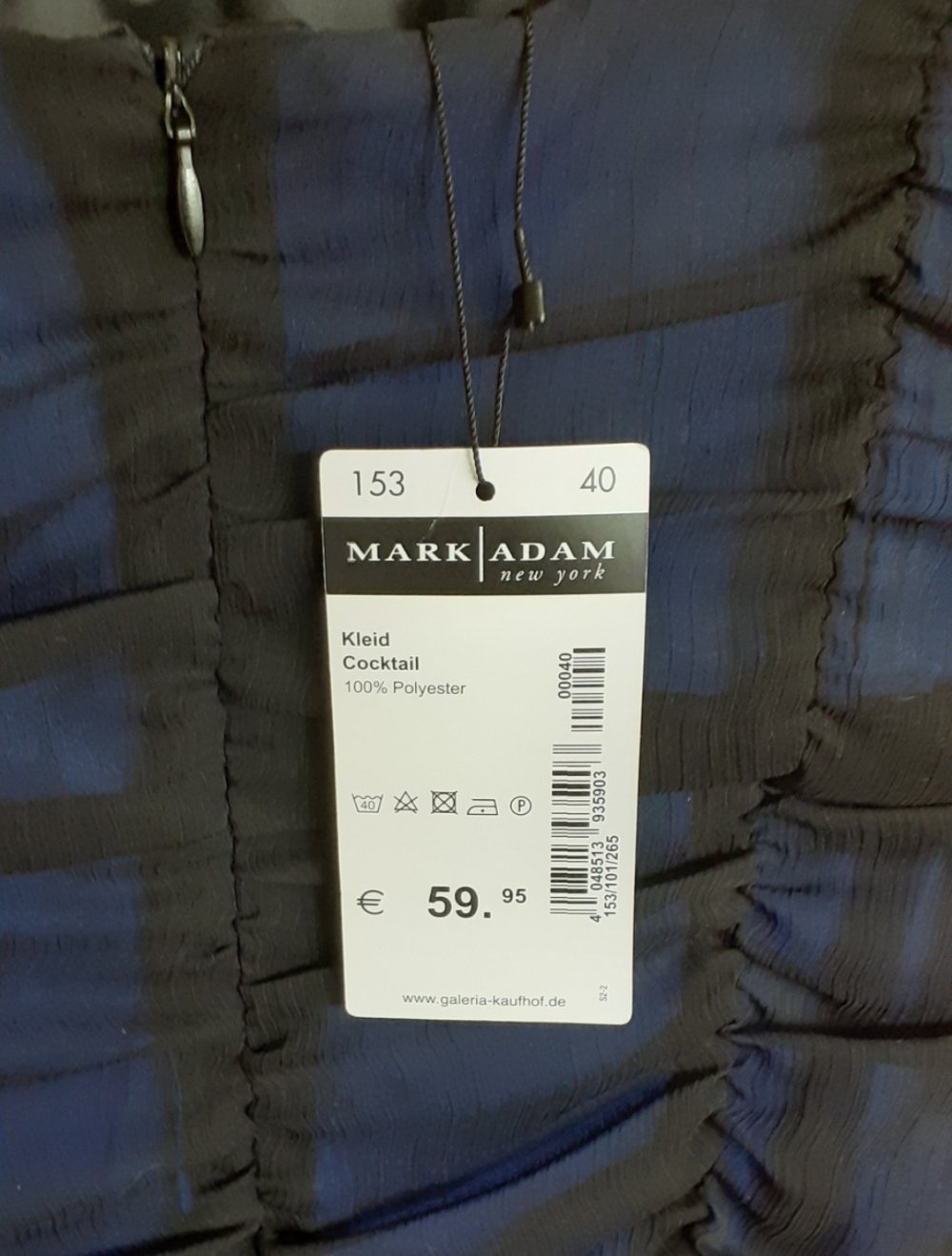 Cocktailkleid, Partykleid, Abendkleid, Kleid mit Raffungen