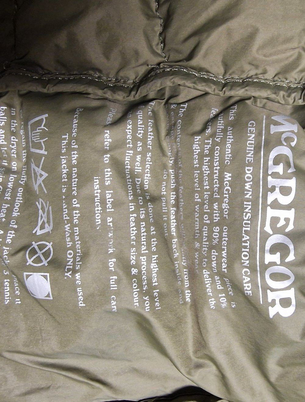 outdoor jacke, mc gregor, size 42