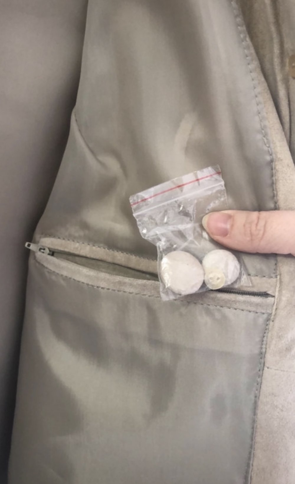 Echter Ledermantel von Vera Pelle