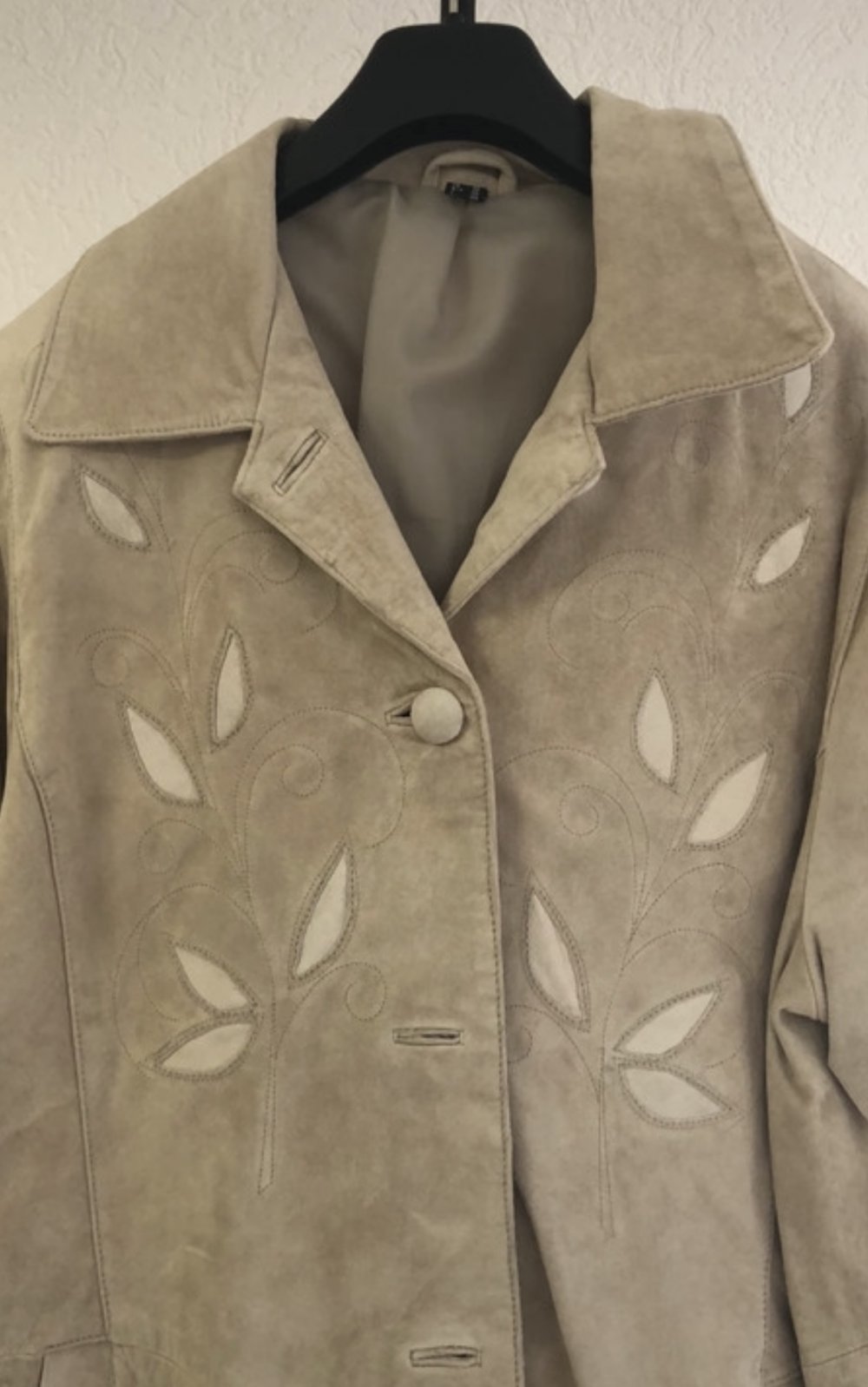 Echter Ledermantel von Vera Pelle