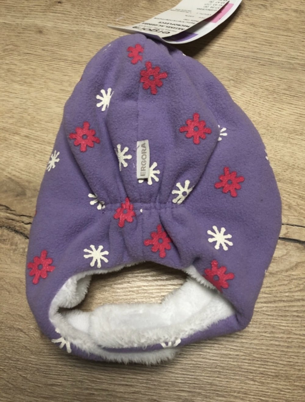 leicht gefütterte Mütze 41-43cm