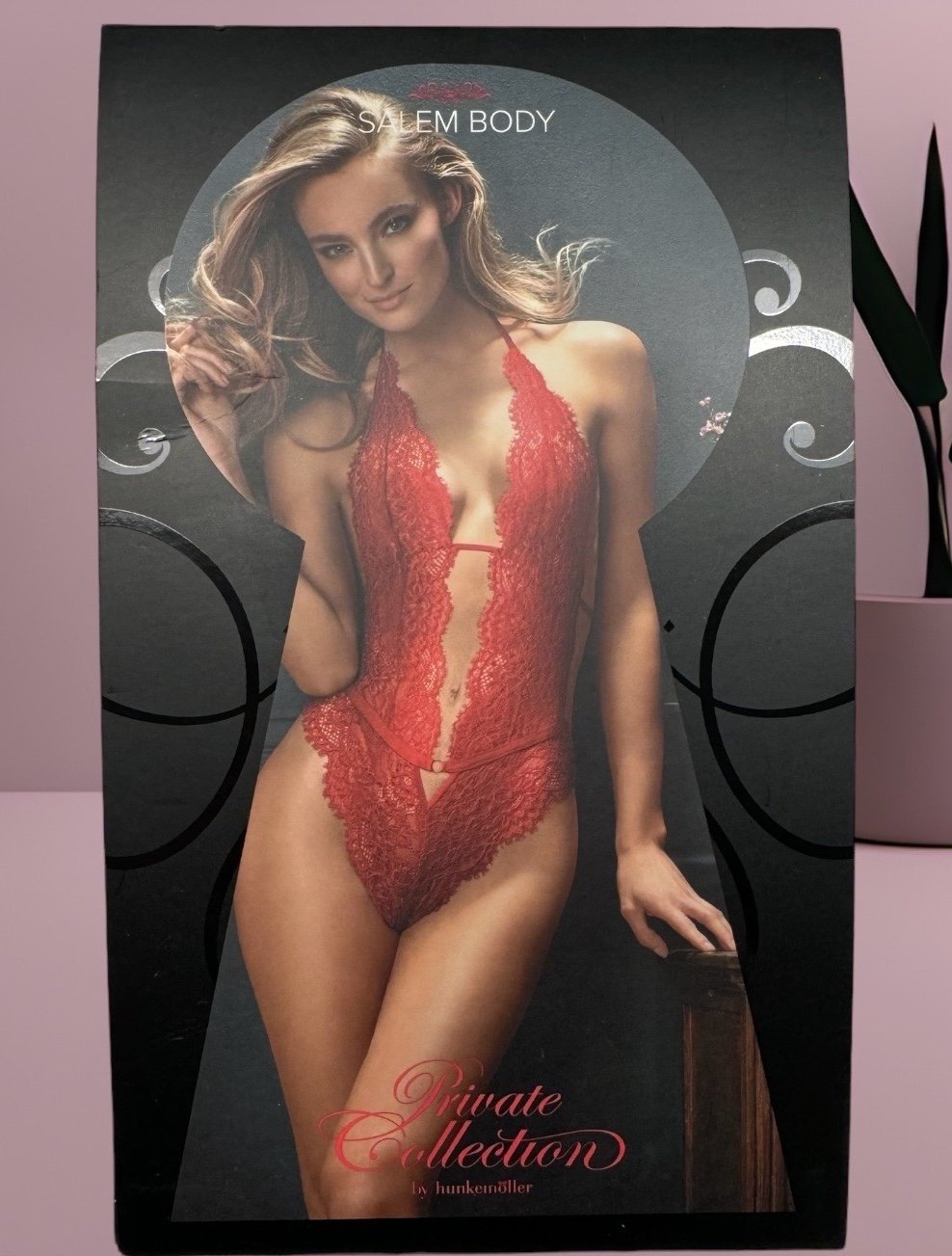 HKM Private Collection - Salem Body - Rot Spitze in M // Neu