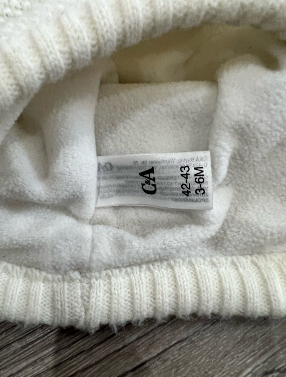 Wintermütze 3-6 Monate