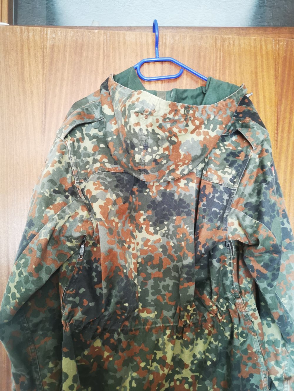 Oversized-Jacke im Militärlook