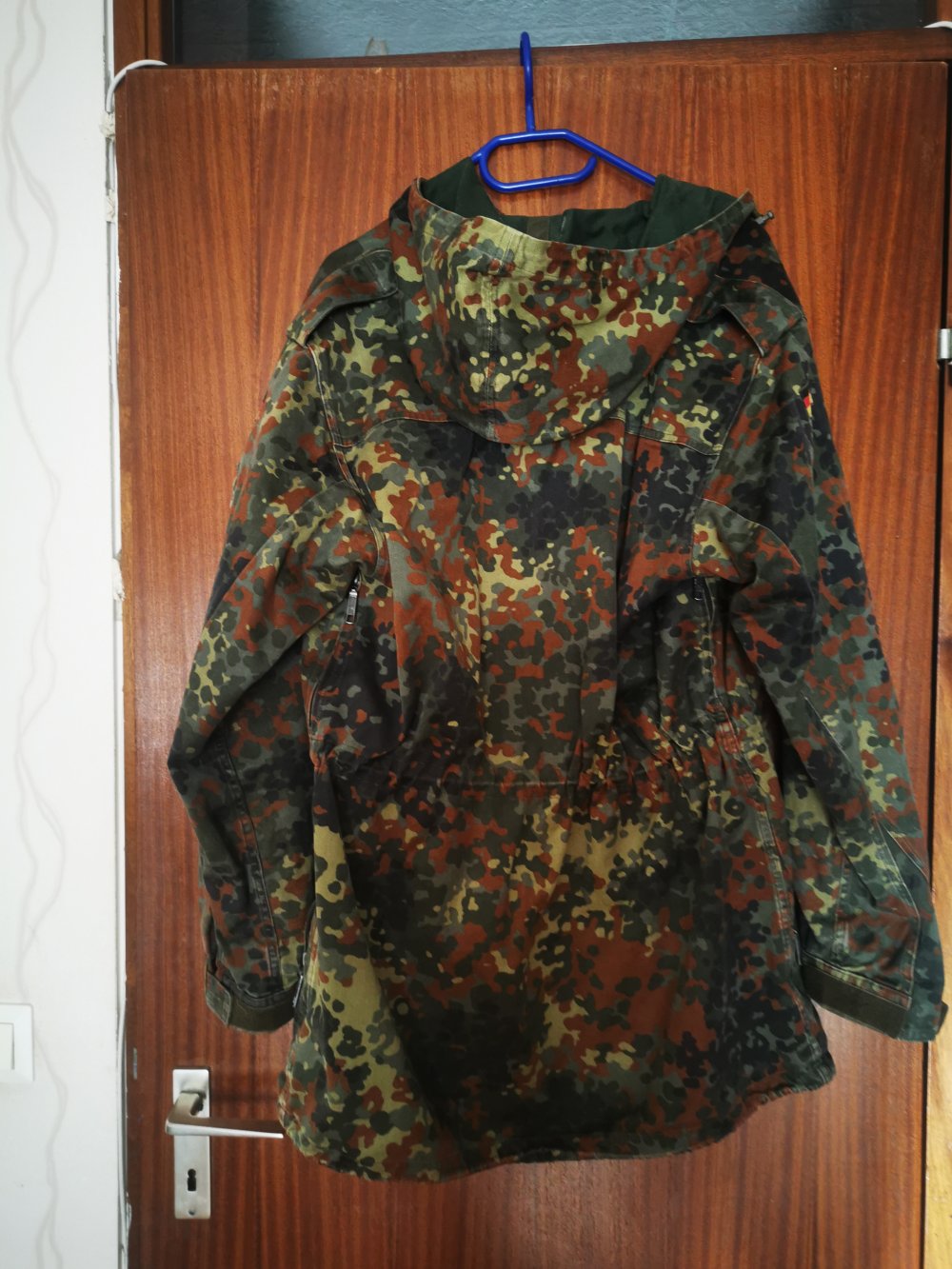 Oversized-Jacke im Militärlook