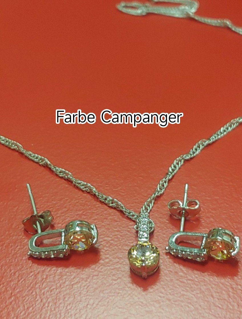 schmuckset teilig Sterling Silber